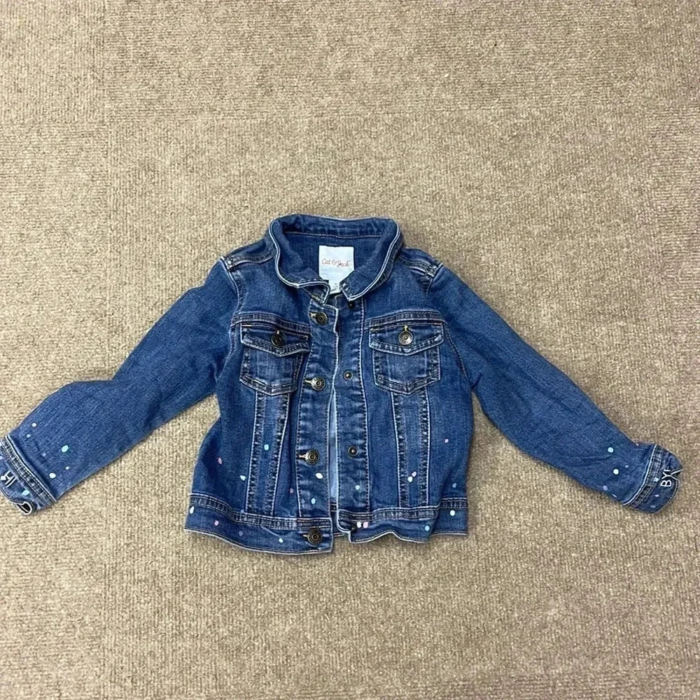 Cat & Jack Jean Jacket 3T